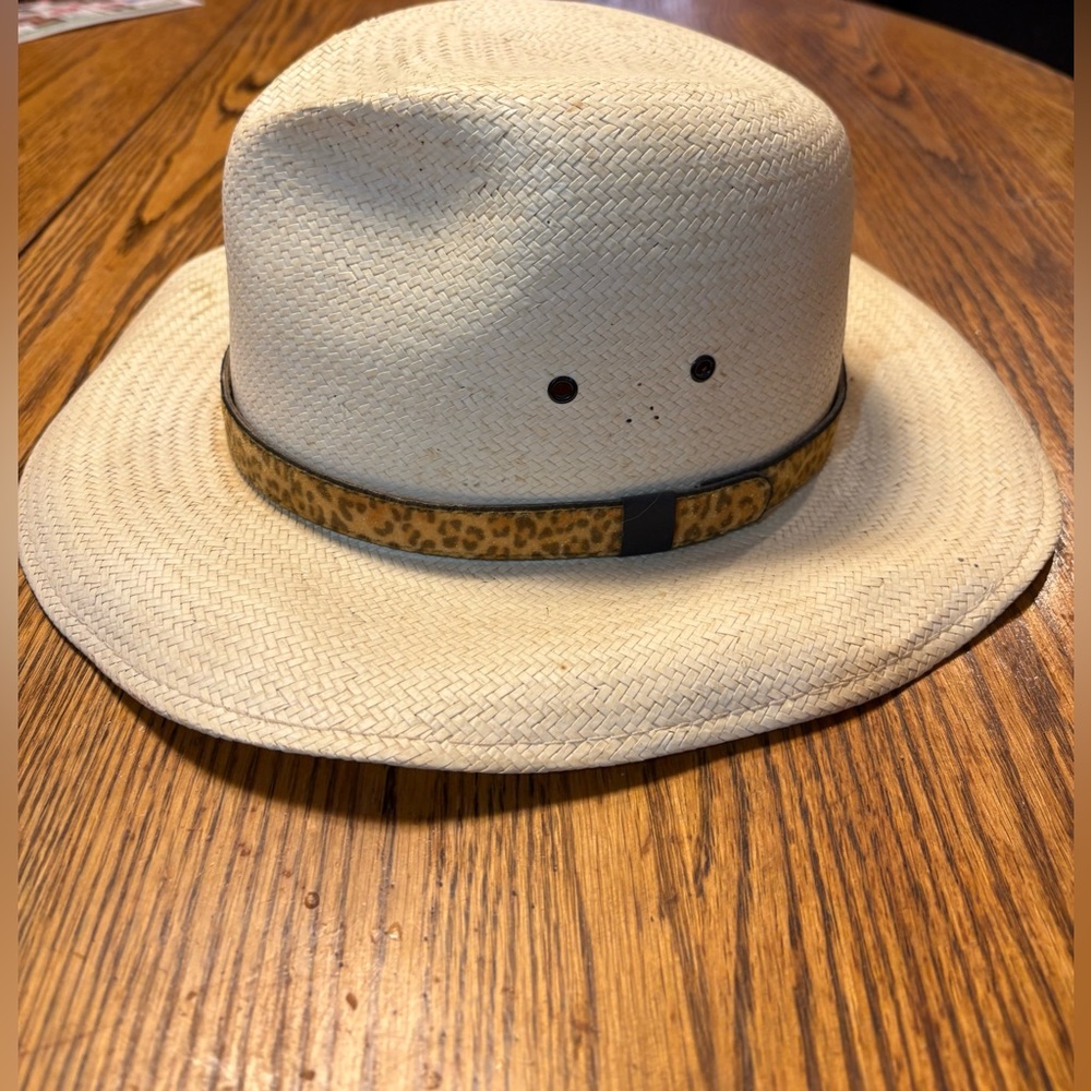 Bailey U-Rollit 80’s Western Cowboy Straw Hat Sz L Unisex